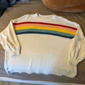 American Eagle rank is stripped sweater